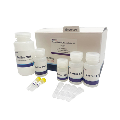 Fast Genomic DNA Purification Lab Reagent Zestaw do izolacji DNA tkanki zwierzęcej Brak zanieczyszczenia RNazą