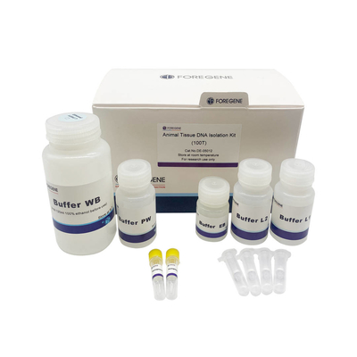 Fast Genomic DNA Purification Lab Reagent Zestaw do izolacji DNA tkanki zwierzęcej Brak zanieczyszczenia RNazą