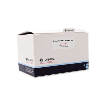 Lab Reagent Mouse Tail DNA Mini zestaw do oczyszczania DNA genomowego w ciągu 1 godziny