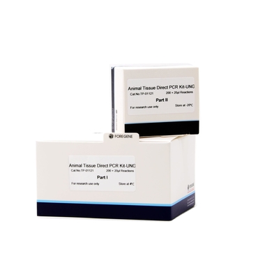 Zoptymalizowany system Anti-pollution PCR Zestawy Animal Tissue Direct PCR UNG do identyfikacji transgenozy