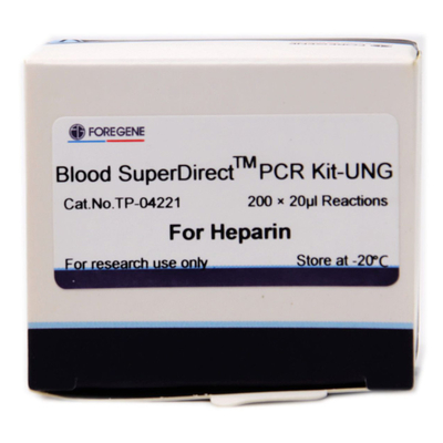Blood SuperDirectTM PCR Kit (UNG)-Heparin DNA Polymerase pcr kit pcr products