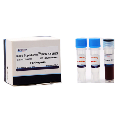 Blood SuperDirectTM PCR Kit (UNG)-Heparin DNA Polymerase pcr kit pcr products
