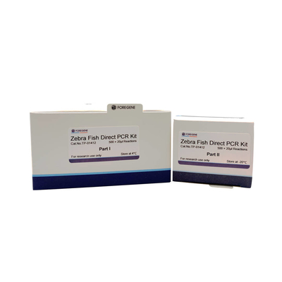 Wyższa specyficzność PCR System Zebra Fish Direct PCR Kit do bezpośredniej reakcji PCR