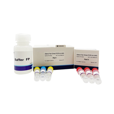 Anti Pollution PCR System Zestawy bezpośredniego PCR Zebra Fish (65 ℃ liza) z enzymem UNG