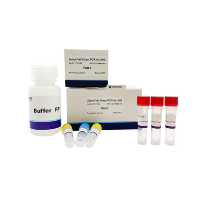 Anti Pollution PCR System Zestawy bezpośredniego PCR Zebra Fish (65 ℃ liza) z enzymem UNG