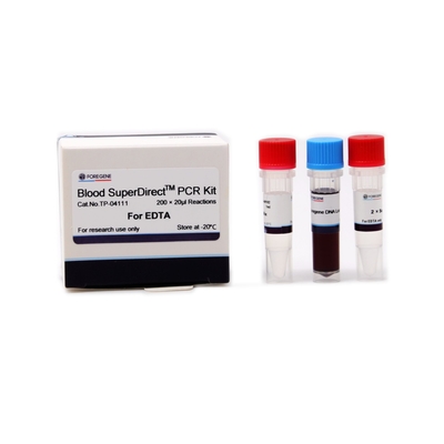 Silny system amplifikacji PCR Zestawy Blood SuperDirect PCR Z EDTA bez obróbki wstępnej