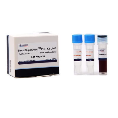 Zestaw Blood SuperDirect PCR UNG -Heparyna Do centrów wykrywania Szpitale LABS