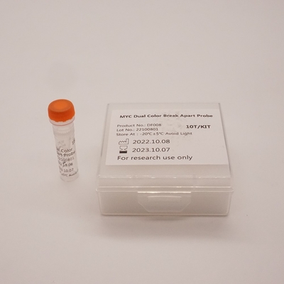 MYC Dual Color Break Apart Fish Probe Reagent dla ludzkiego genu MYC