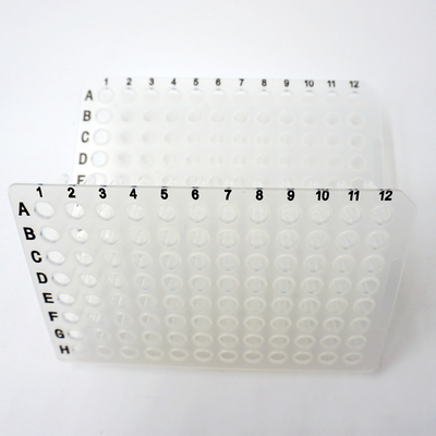 Foregene 10 Plates/Kit Lab Materiały eksploatacyjne Przezroczysta 96-dołkowa płytka do PCR 100ul 200ul