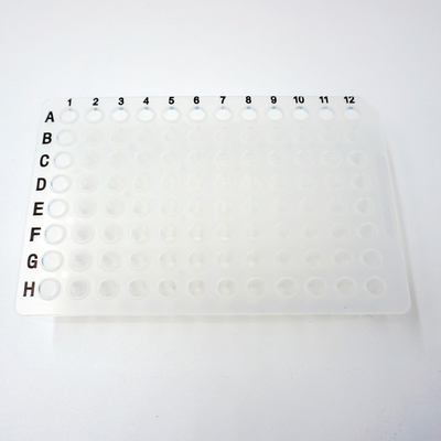 Foregene 10 Plates/Kit Lab Materiały eksploatacyjne Przezroczysta 96-dołkowa płytka do PCR 100ul 200ul