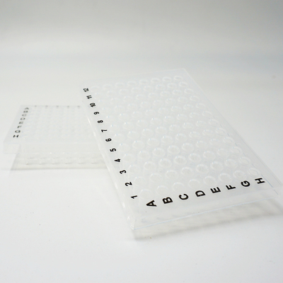 Foregene 10 Plates/Kit Lab Materiały eksploatacyjne Przezroczysta 96-dołkowa płytka do PCR 100ul 200ul