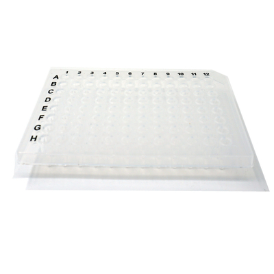 Foregene 10 Plates/Kit Lab Materiały eksploatacyjne Przezroczysta 96-dołkowa płytka do PCR 100ul 200ul
