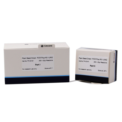 Zastosowanie laboratoryjne Zestawy I II-UNG Direct PCR One Step Plant Seed Direct PCR Plus Kit