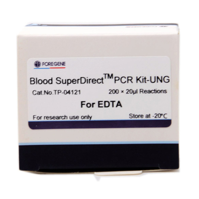 Zestawy Blood Super Direct PCR UNG Używają pełnej krwi antykoagulowanej za pomocą EDTA 50T
