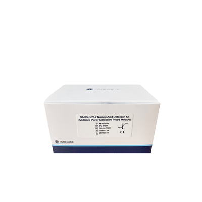 48/96 Testy Covid 19 RT PCR Test Kit Zestawy do testów na kwasy nukleinowe Covid 19 CE