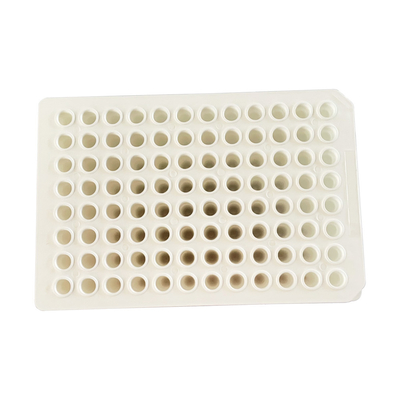 Jednorazowe materiały laboratoryjne 0,1 ml bez osłony 96-dołkowe płytki do PCR
