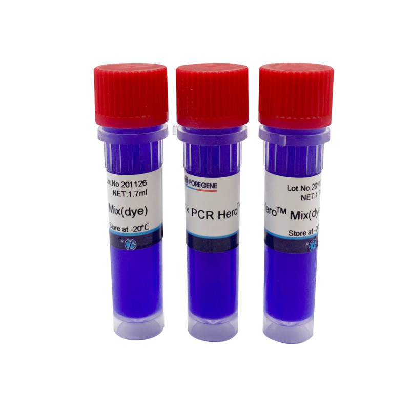 Wysokowydajny system PCR Premix PCR Hero z zestawem barwników Ultra Fast 2 X PCR Premix System 5 ml