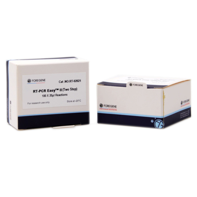 Reakcja RT i reakcja PCR w tym samym zestawie RT-PCR EasyTM II Dwuetapowy