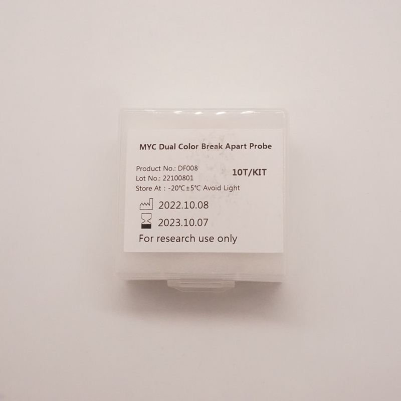 MYC Dual Color Break Apart Fish Probe Reagent dla ludzkiego genu MYC