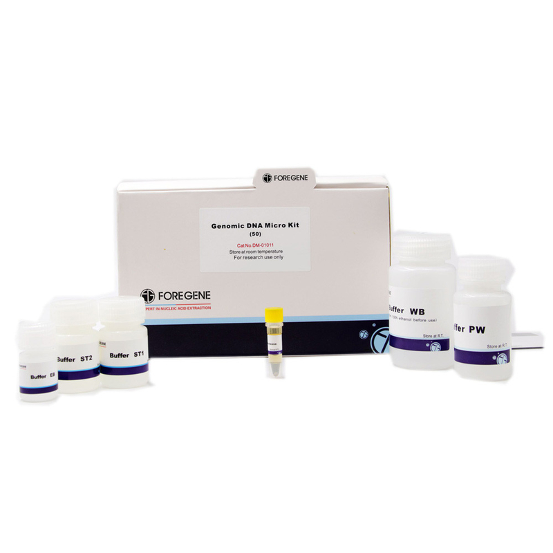 Genomic DNA Isolation Kit Lab Reagent Genomic DNA Isolation Micro Kit odczynnik laboratoryjny do wirowania kolumnowego